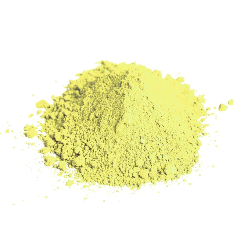 تاجيما طباشير تاجيما الصغير - أصفر فلورسنت 32 أونصة (907 جم) طباشير فائق النعومة مع زجاجة متينة وفوهة سهلة الملء - PLC2-FY900 - Image 2